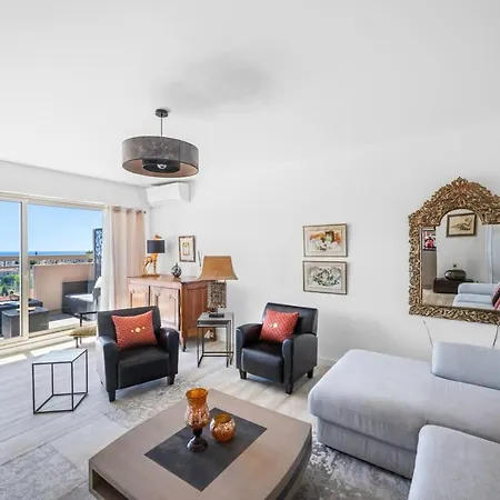 Apartmán Superbe 2p Terrasse Vue Quartier Cimiez