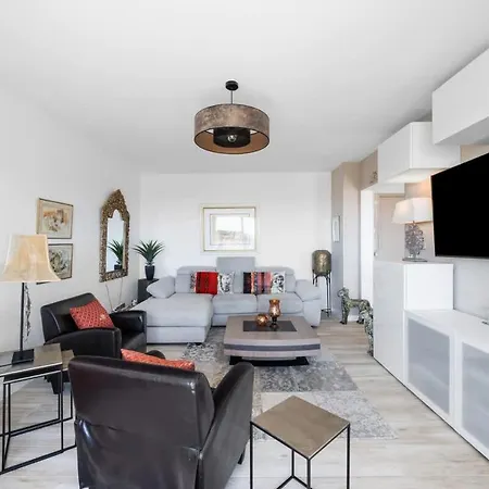 Apartmán Superbe 2p Terrasse Vue Quartier Cimiez *